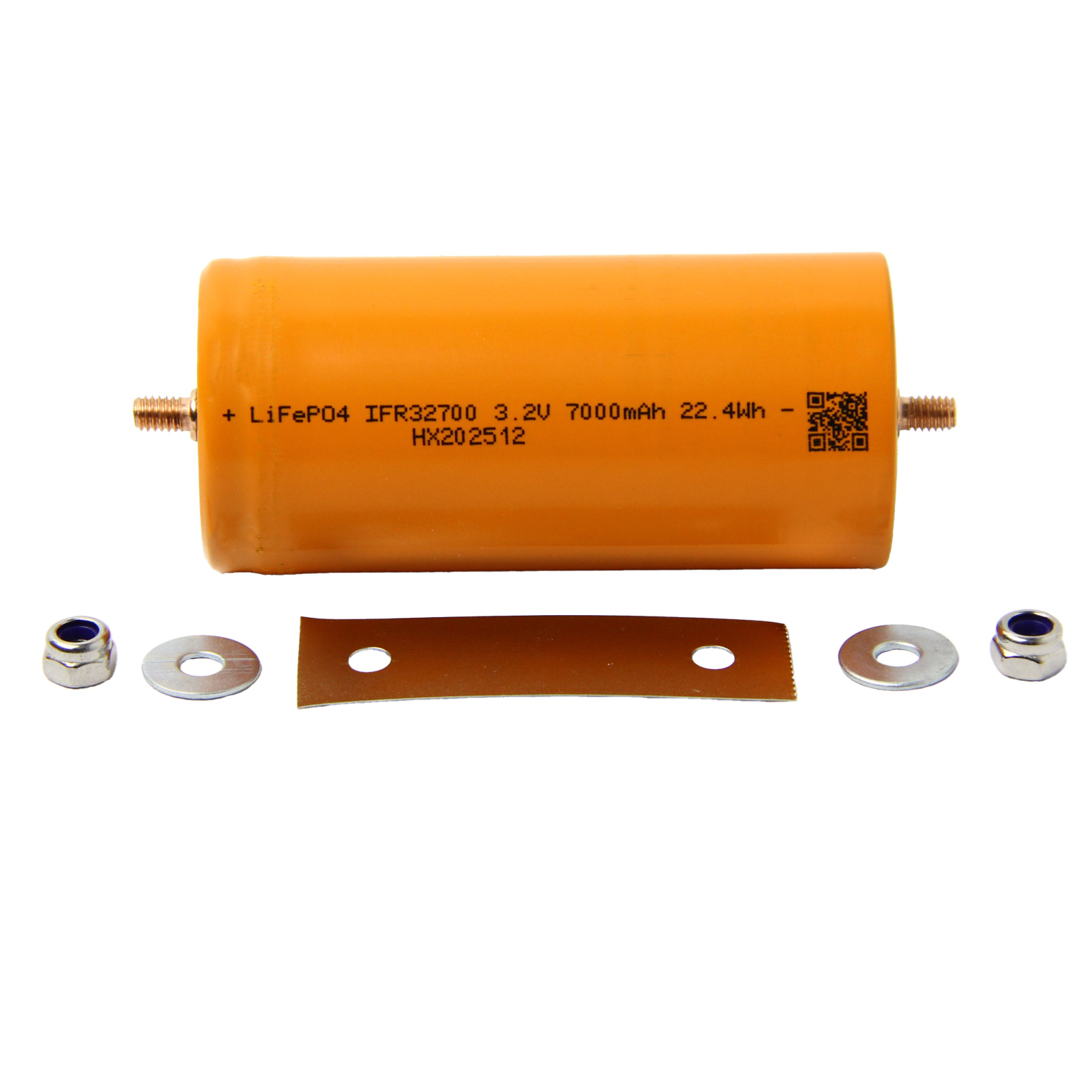 Аккумулятор LiFePO4 32700 7ah 3,2v с болт-болт